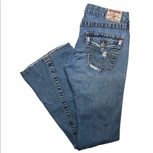 True Religion Women's Joey Bootcut Jeans Size 29